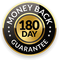 180-DAY & 100% SATISFACTION Guarantee